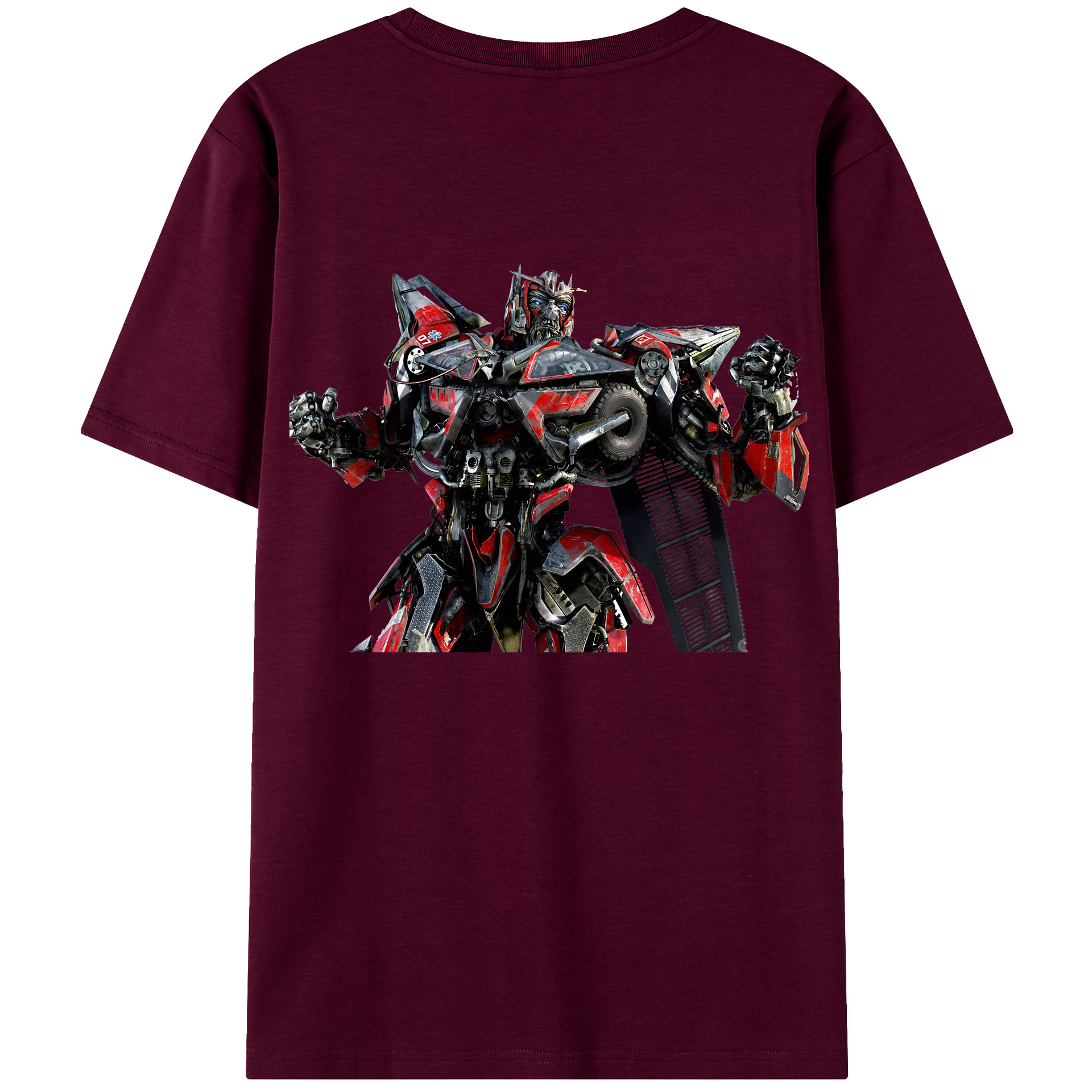 （画像用） Transformers トランスフォーマー レディース半袖Tシャツ(バックプリント)